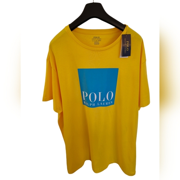 Polo Ralph Lauren Other - NWT Polo Ralph Lauren Men's Graphic  Classic Fit  Tshirt Yellow Size XL